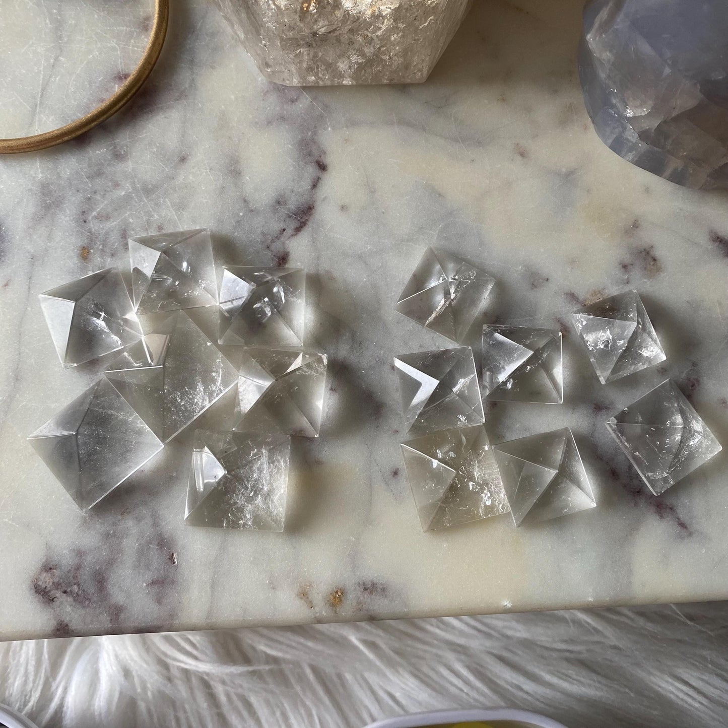 Clear Quartz Pyramid Mini
