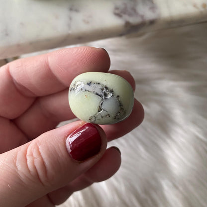 Chrysoprase Tumbled Stone