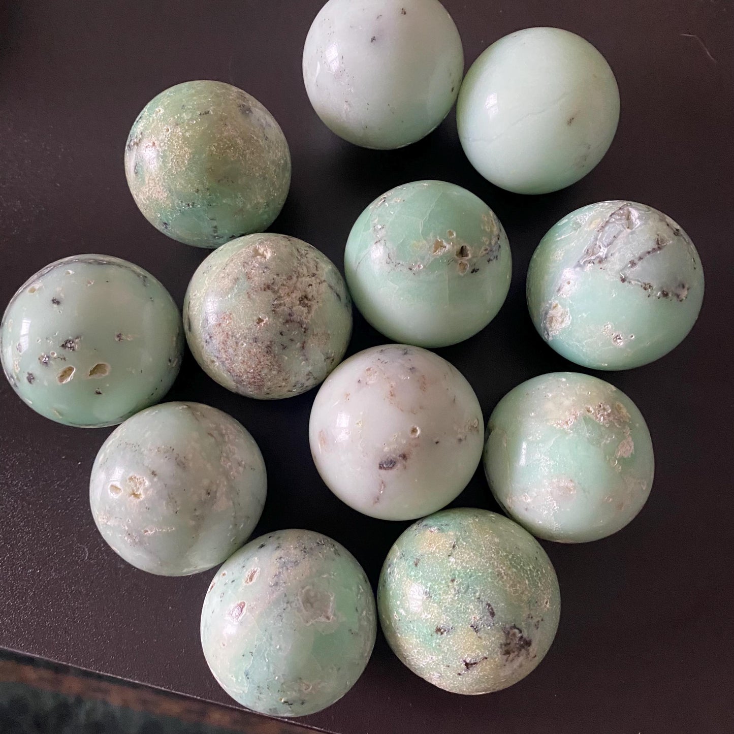 Chrysoprase Crystal Sphere