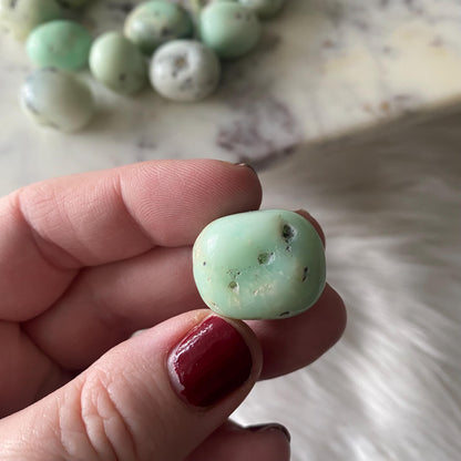 Chrysoprase Tumbled Stone
