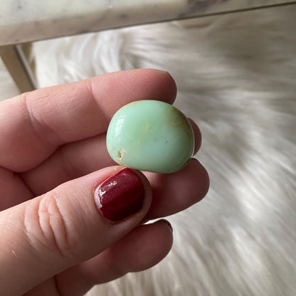 Chrysoprase Tumbled Stone