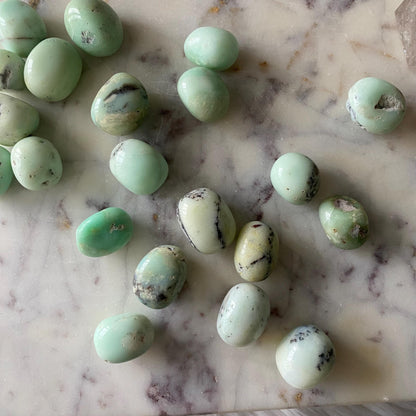 Chrysoprase Tumbled Stone