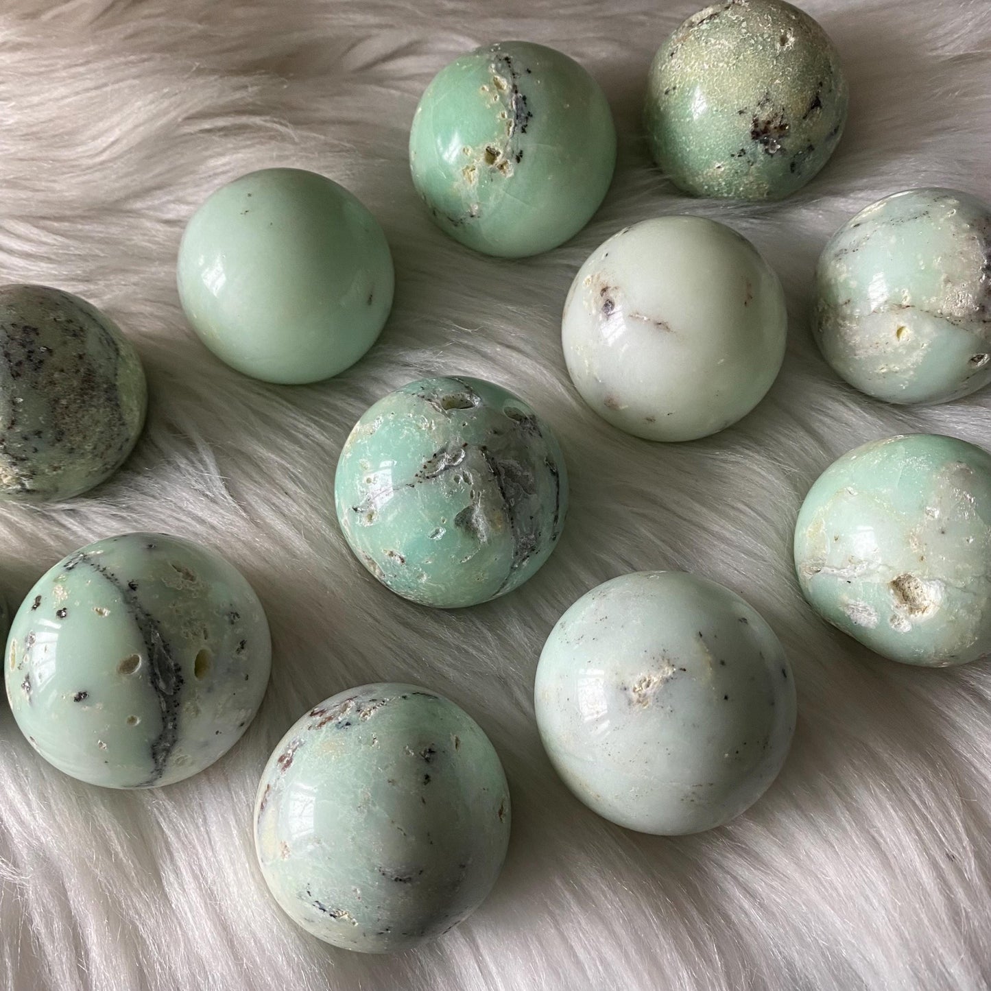 Chrysoprase Crystal Sphere