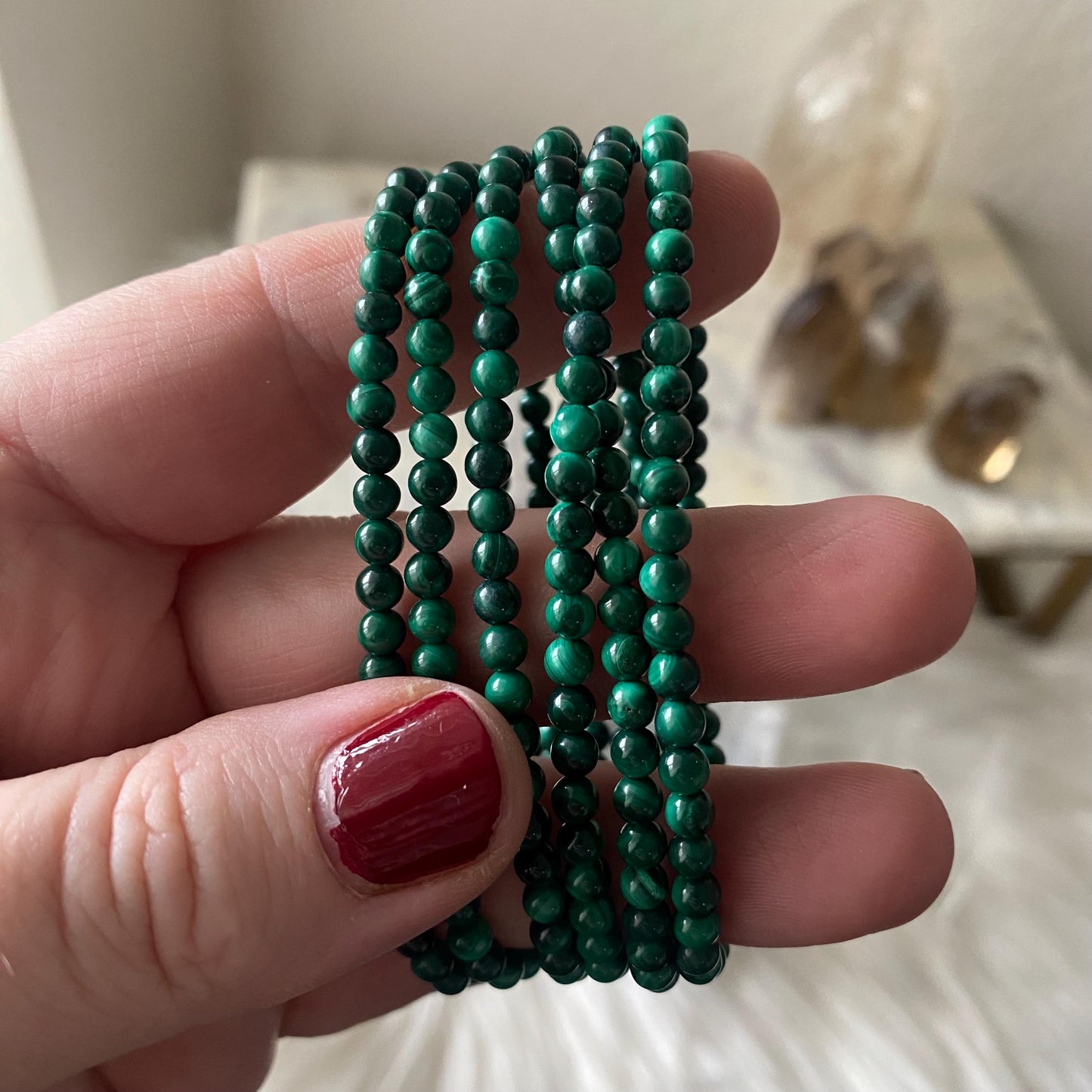 Malachite Crystal Bracelet