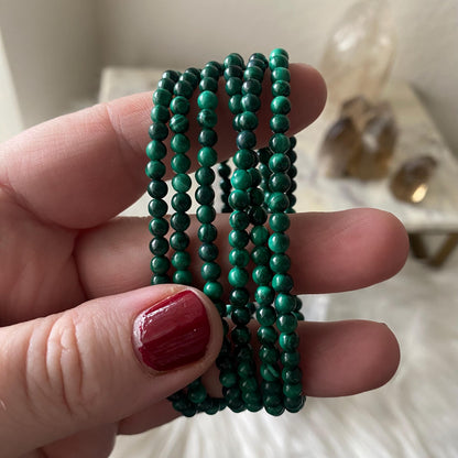 Malachite Crystal Bracelet