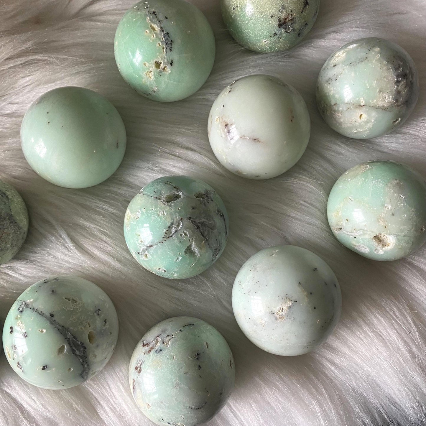 Chrysoprase Crystal Sphere