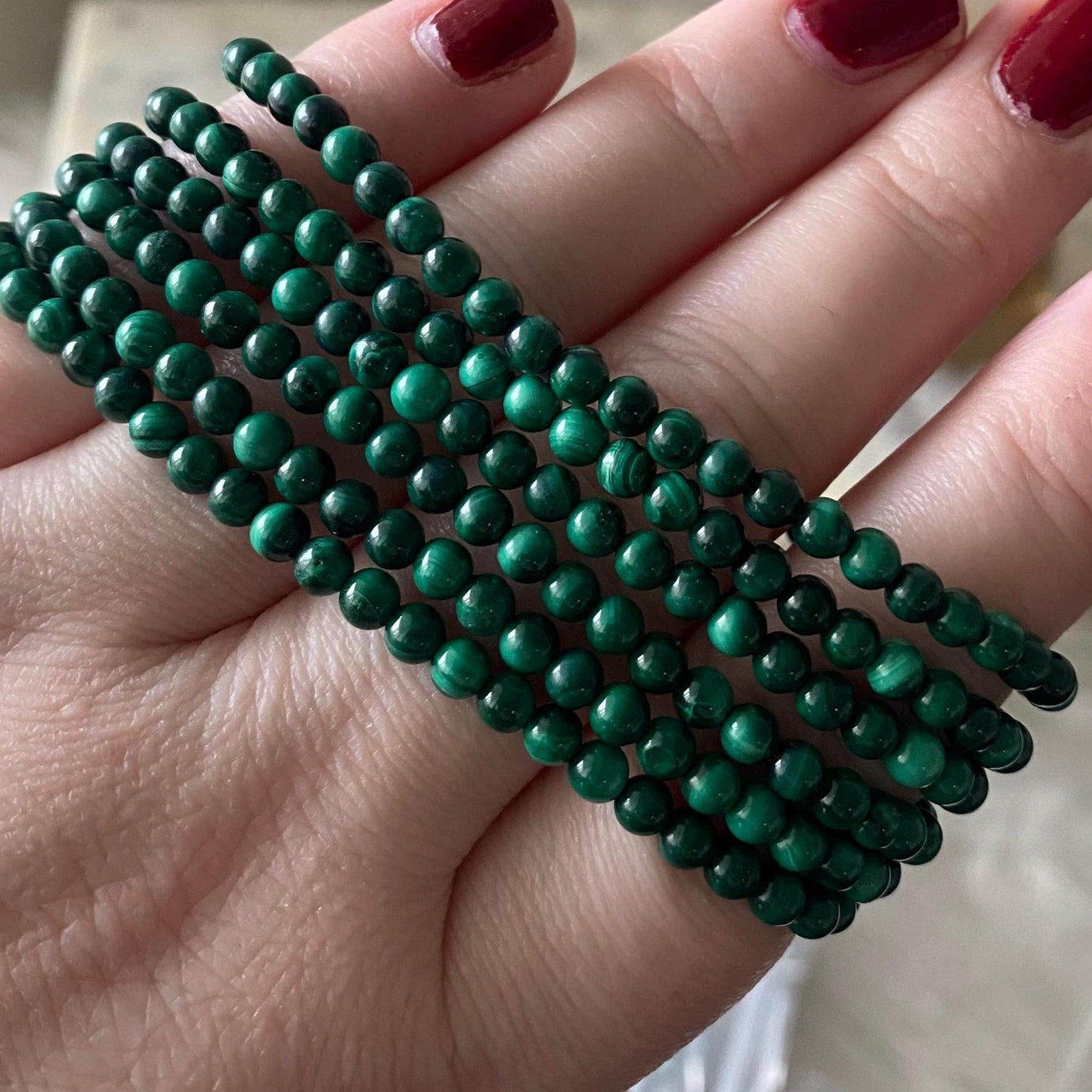 Malachite Crystal Bracelet