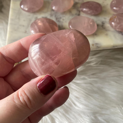 Rose Quartz Palmstone