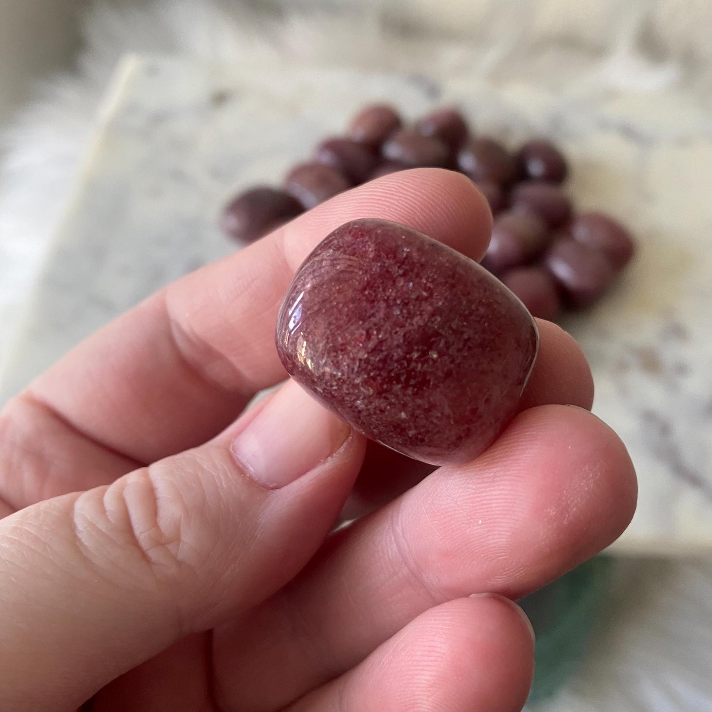 Strawberry Quartz Tumble