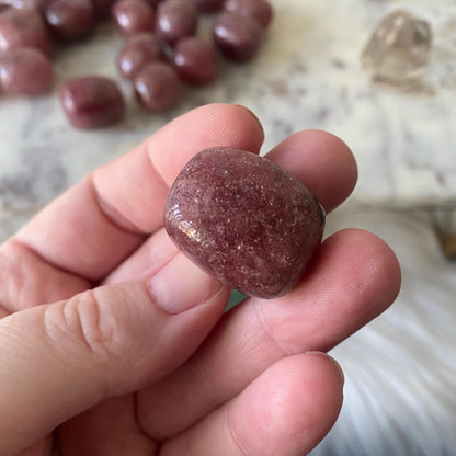 Strawberry Quartz Tumble