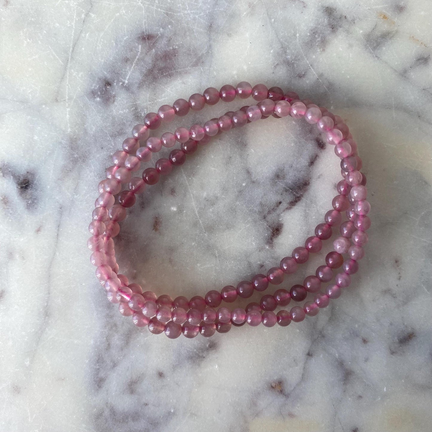 Rose Quartz Crystal Bracelet