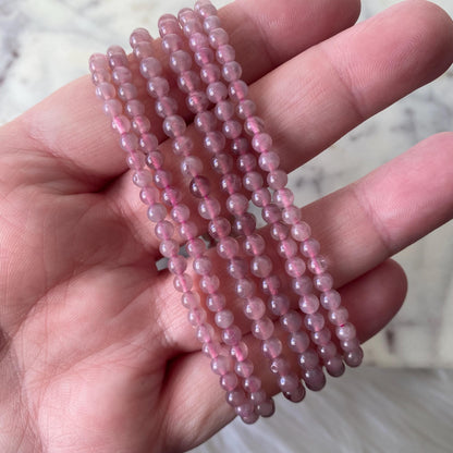 Rose Quartz Crystal Bracelet