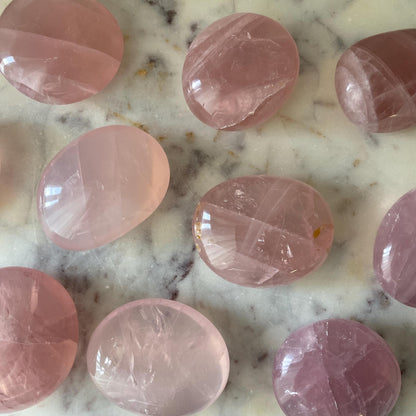 Rose Quartz Palmstone
