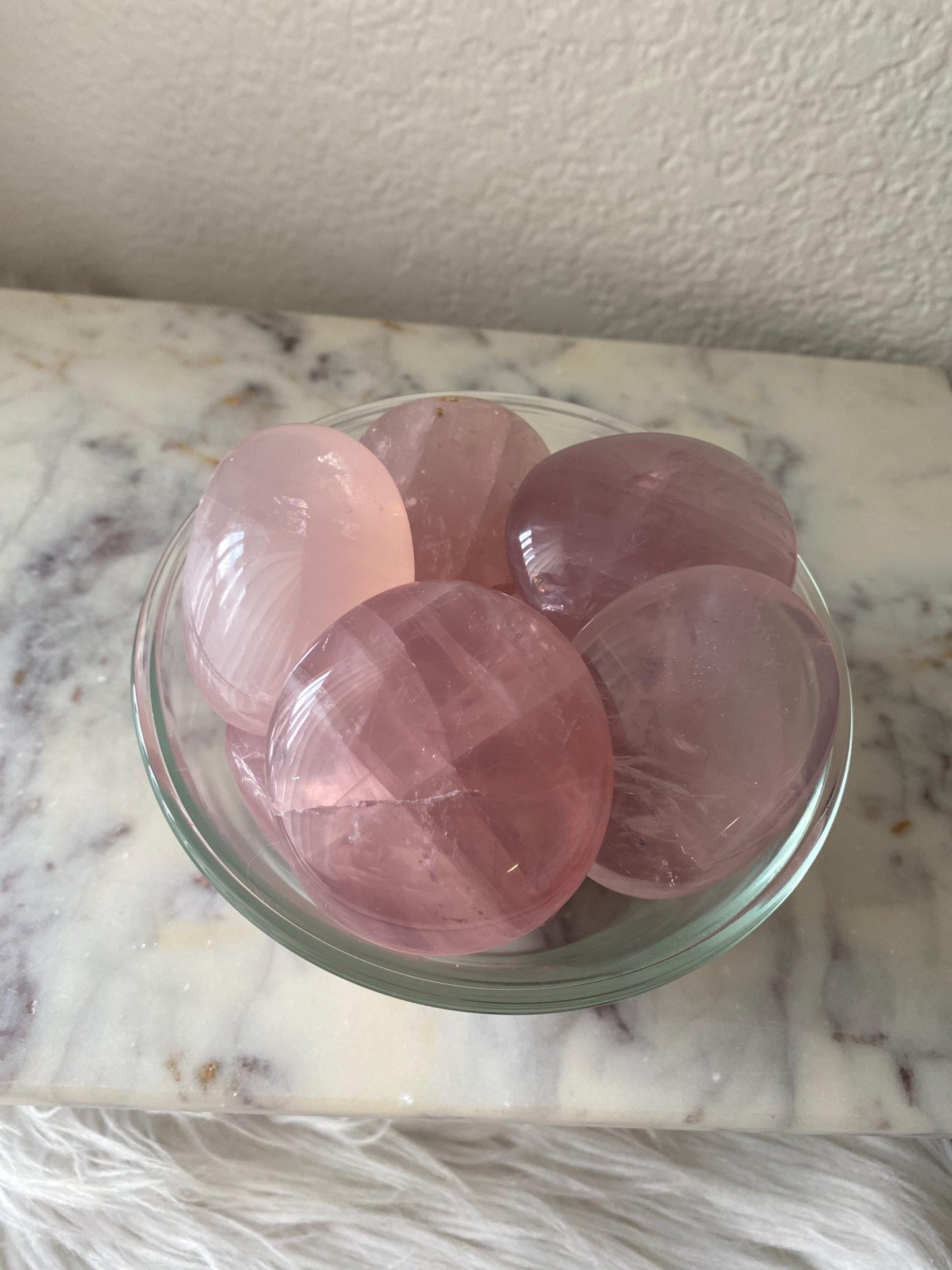 Rose Quartz Palmstone