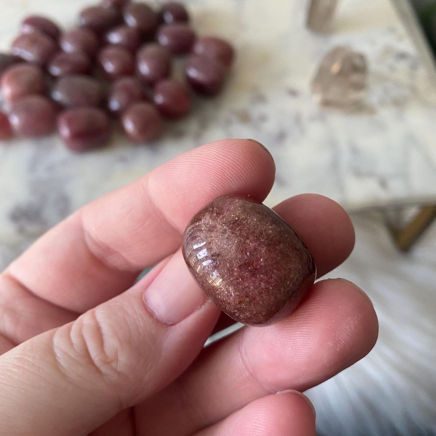 Strawberry Quartz Tumble