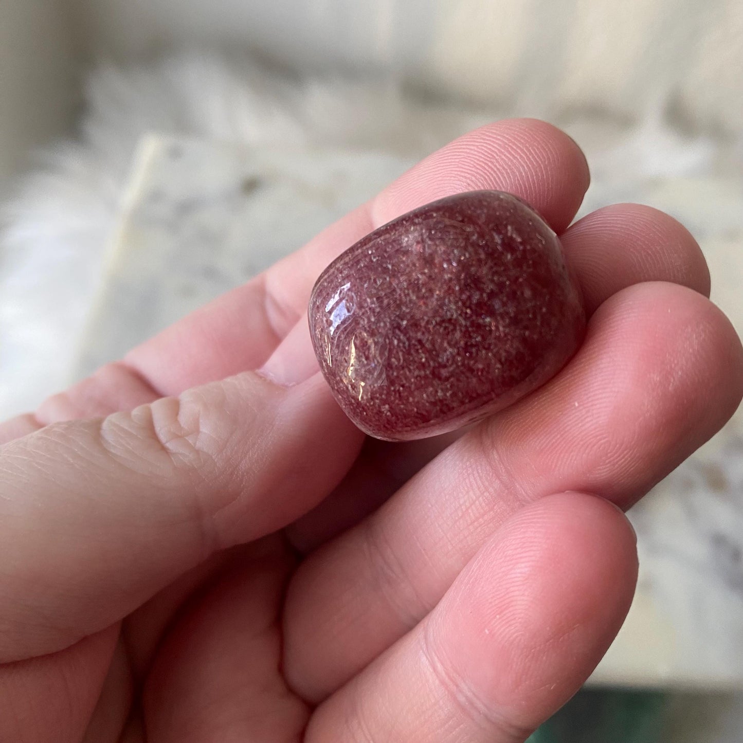 Strawberry Quartz Tumble