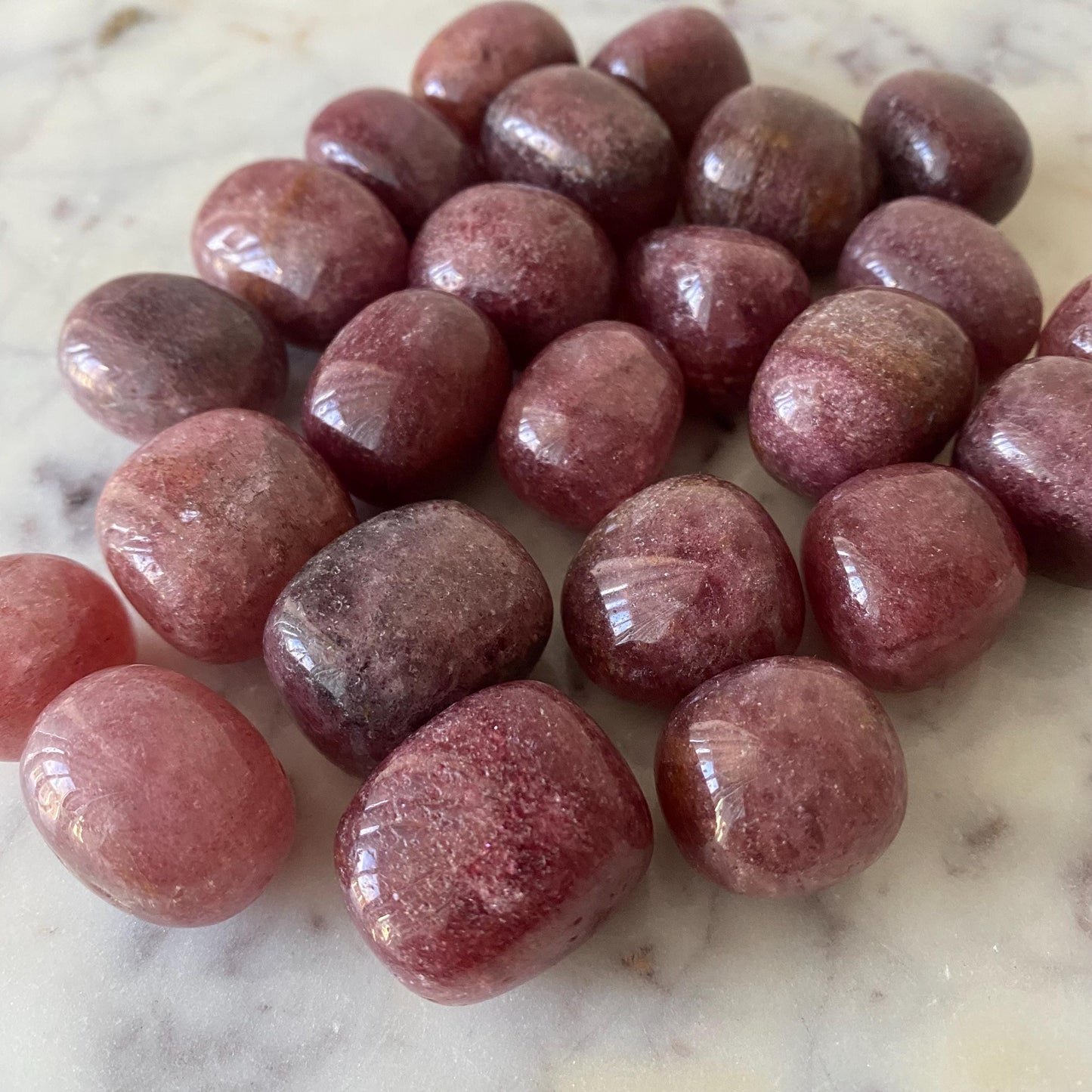 Strawberry Quartz Tumble