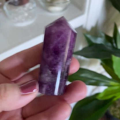 Purple Fluorite Tower