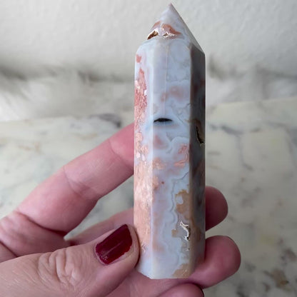 Pink Agate Tower