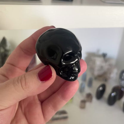 Obsidian Skull
