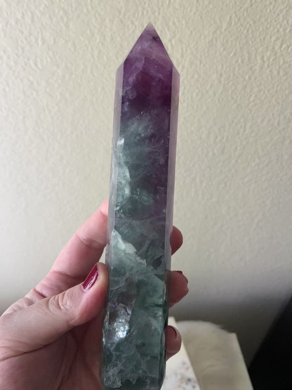 Rainbow Fluorite Tower