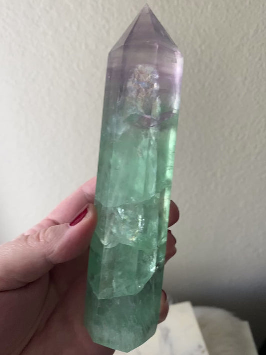 Rainbow Fluorite Tower