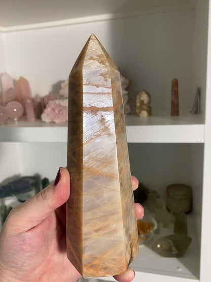 Peach Moonstone Tower