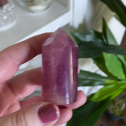 Purple Fluorite Tower