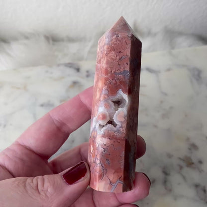Pink Agate Tower